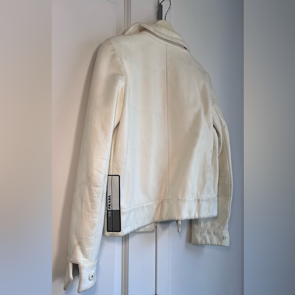 PRADA Lambskin Biker Jacket